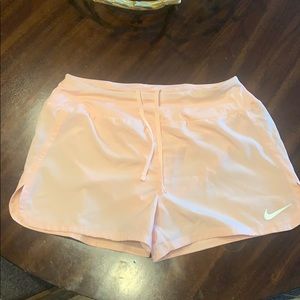 Women’s Nike Dri-Fit Peach Shorts Size Medium